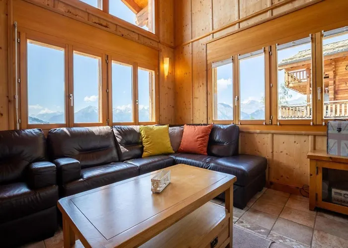 Chalet In With Balcony Veysonnaz